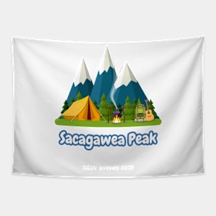 Sacagawea Peak Tapestry