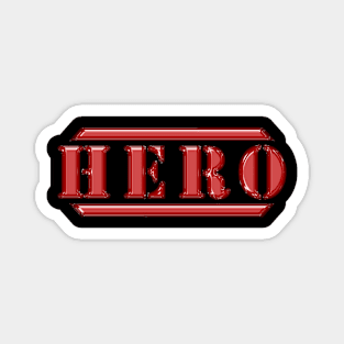 Hero Red Magnet