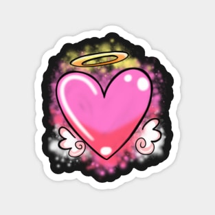 Graffiti Heart Magnet