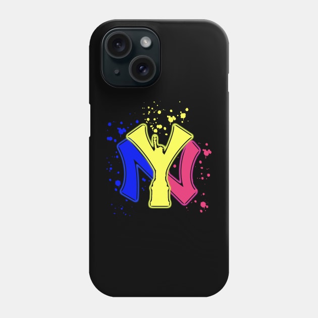 New York City (NYC) Logo Phone Case by NatTheDesigner