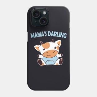 Mamas Darling Baby Cow Gift Phone Case