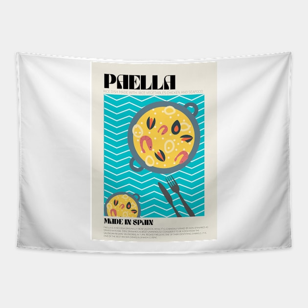 Paella Tapestry by osmansargin