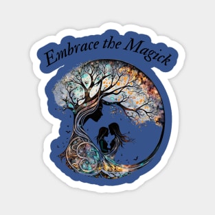 Mother Earth and the Tree of Life Magnet