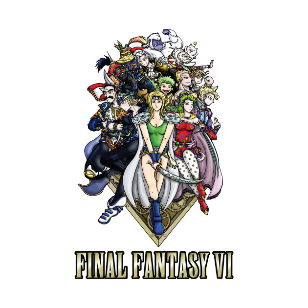 Final Fantasy VI Heroes - Final Fantasy Vi - Phone Case