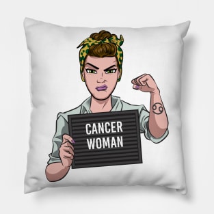 Cancer Woman Pillow