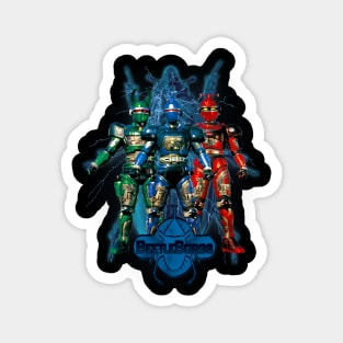 Big Bad Beetleborgs Magnet