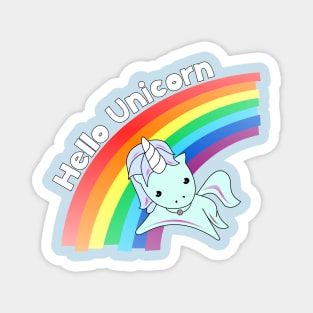 Hello Unicorn Magnet