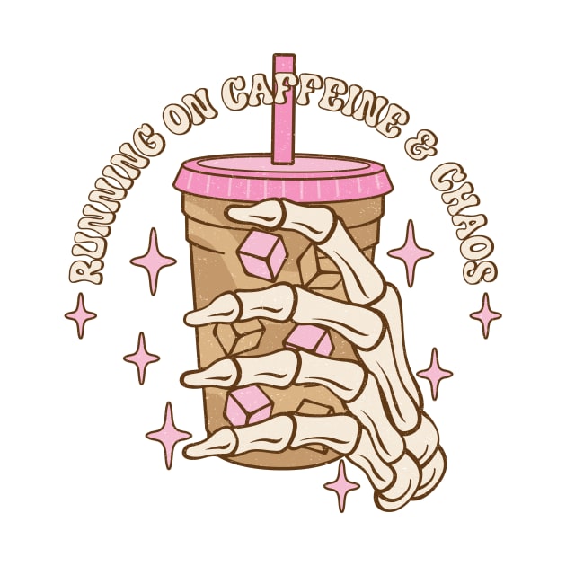 Running On Caffeine & Chaos Iced Coffee by Nessanya