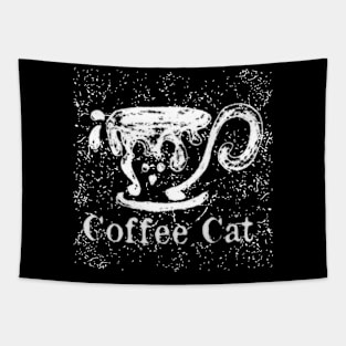 Coffee Cat Tapestry