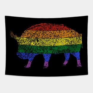 GAY PIG Tapestry