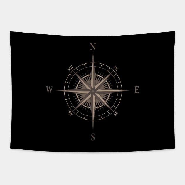 Compass Tapestry by hobrath