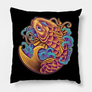 Koi Strength Culture Pillow