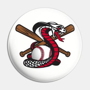 Cobras Baseball logo Pin