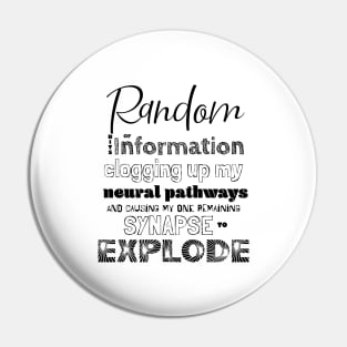 Random bits of Information Pin