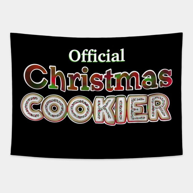 Official Christmas COOKIER Tapestry by KellyMadeThat