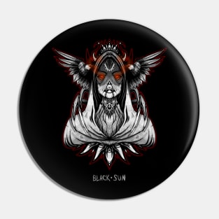 PRIESTESS OF THE BLACK SUN Pin