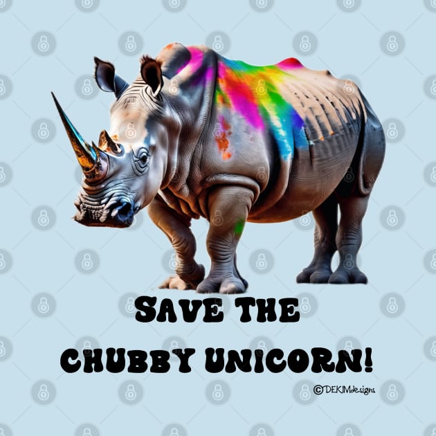 Save The Chubby Unicorn! by dekimdesigns