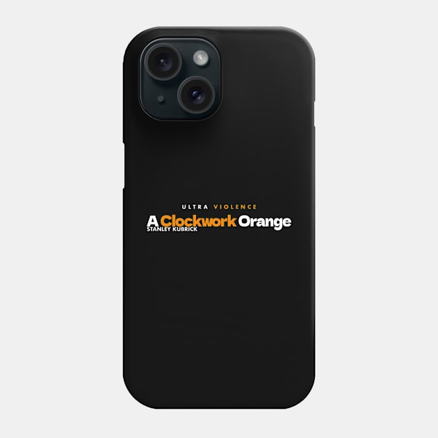 Clockwork Orange Phone Case by Chairrera