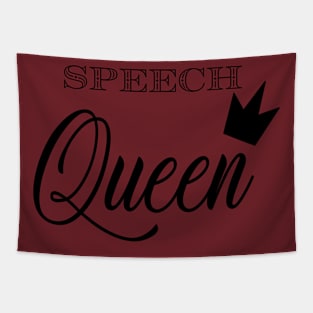 Speech Therapist, slp , speech pathologist, Speech queen Tapestry