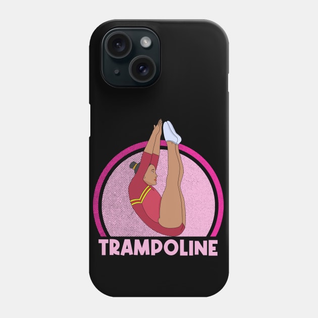 Trampoline Gymnastics Phone Case by DiegoCarvalho