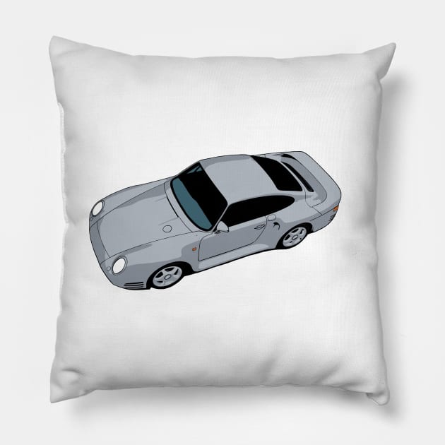 Gray Area 959 Pillow by srk14105