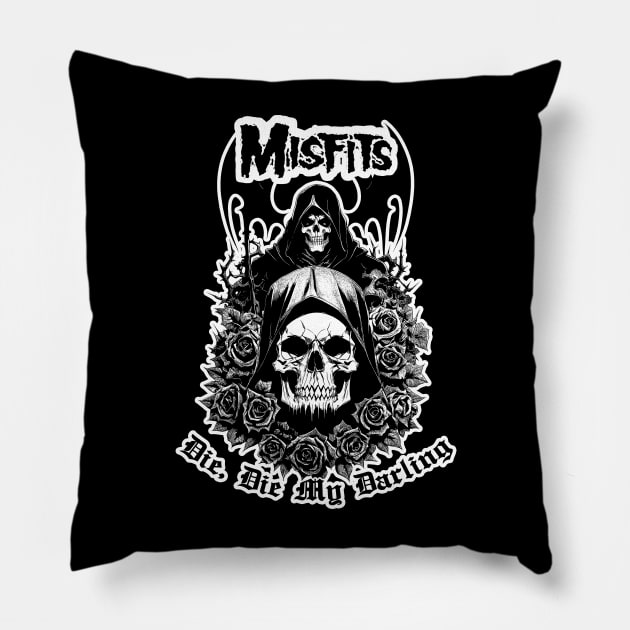 Misfits Pillow by DeathAnarchy