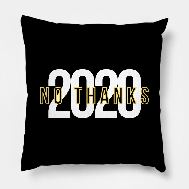 No Thanks | Thanksgiving 2020 Pillow by Merch4Days