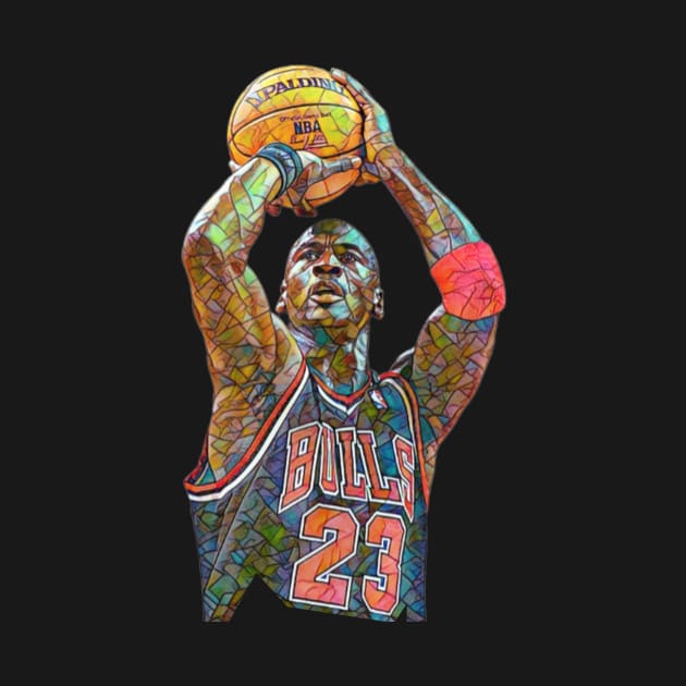 Michael Jordan Mosaic by neogu