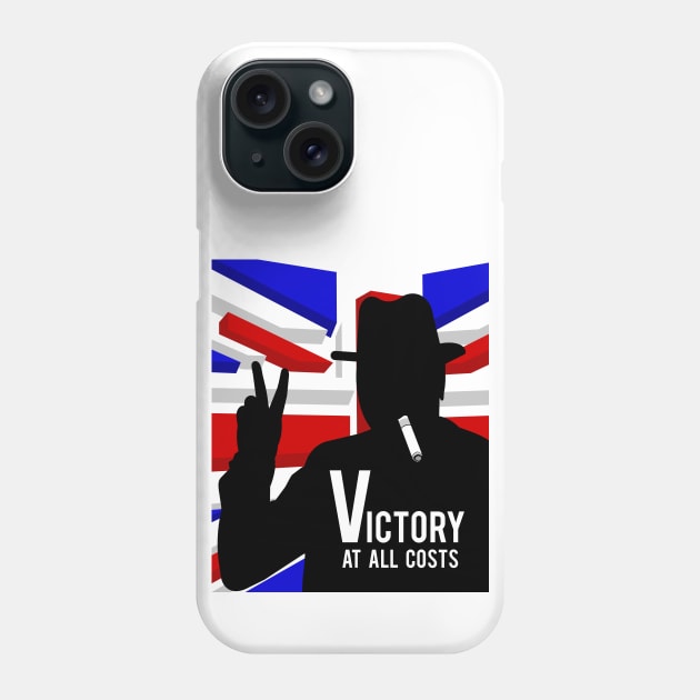 Churchill Victory 2 Phone Case by SiSuSiSu