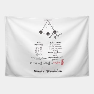 simple pendulum Tapestry