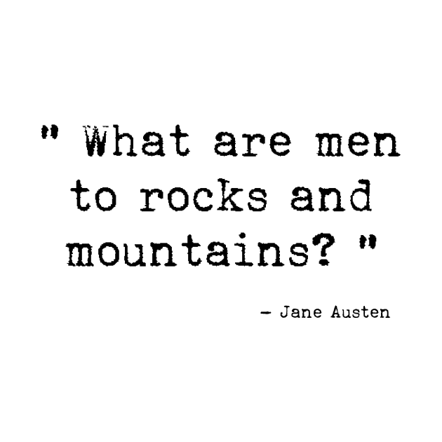 What are men to rocks and mountains by LemonBox