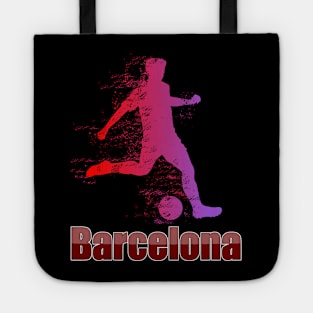 Barcelona Football Tote