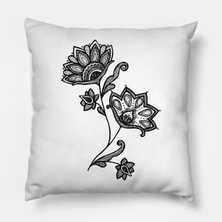 Two flowers Pillow