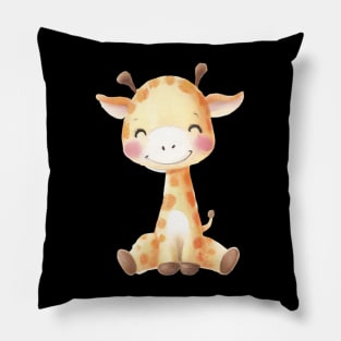 Cute Baby Giraffe Pillow