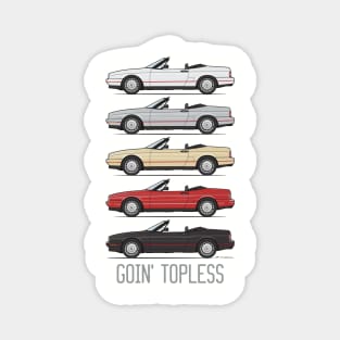 goin' topless Magnet