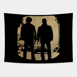 DEAN AND SAM - WOOD Tapestry