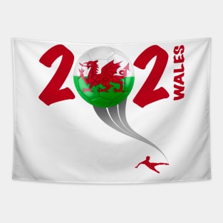 Wales Euro Soccer 2021 Tapestry