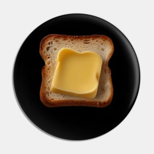 Butter Savory Breakfast Since Vintage Bread Toast Sandwich Pin