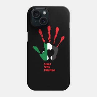 Stand with Palestine for humanity Phone Case