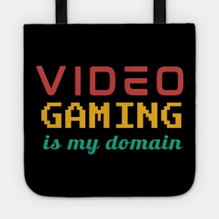 Video Gaming Is My Domain Tote