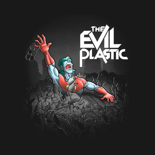 The evil plastic by Cromanart