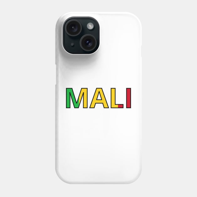 Drapeau Mali Phone Case by Pixelforma