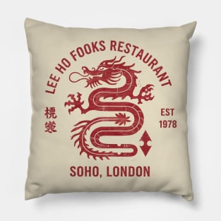LEE HO FOOKS RESTAURANT EST 1978 Pillow