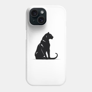 panther head t-shird design Phone Case