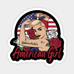 American girl Magnet