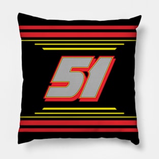 Jeremy Clements #51 2024 NASCAR Design Pillow