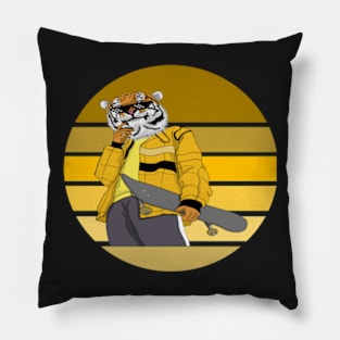 cool-tiger skater design - Gifts Pillow