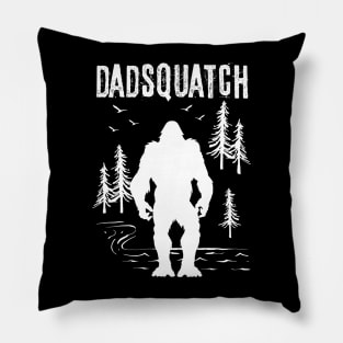 Dadsquatch Funny Bigfoot Pillow