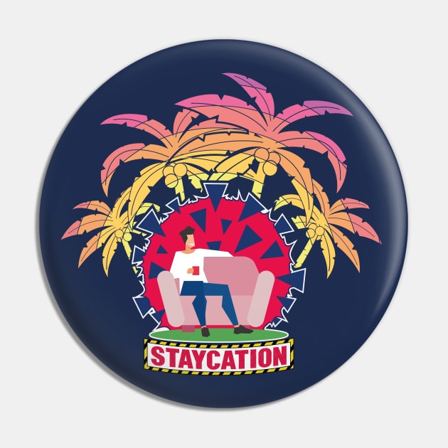 Coronavirus Staycation Pin by FunawayHit