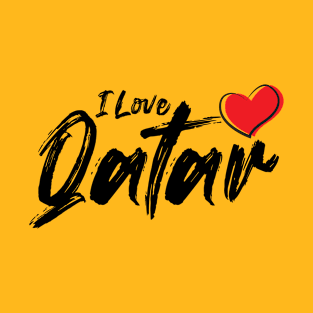 I Love Qatar with love T-Shirt